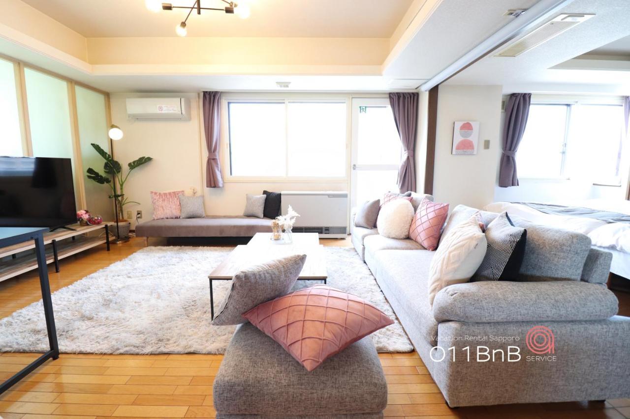 Nk Bld5F Sapporo 3Ldk 3Br 1 Floor 1 Room Extérieur photo